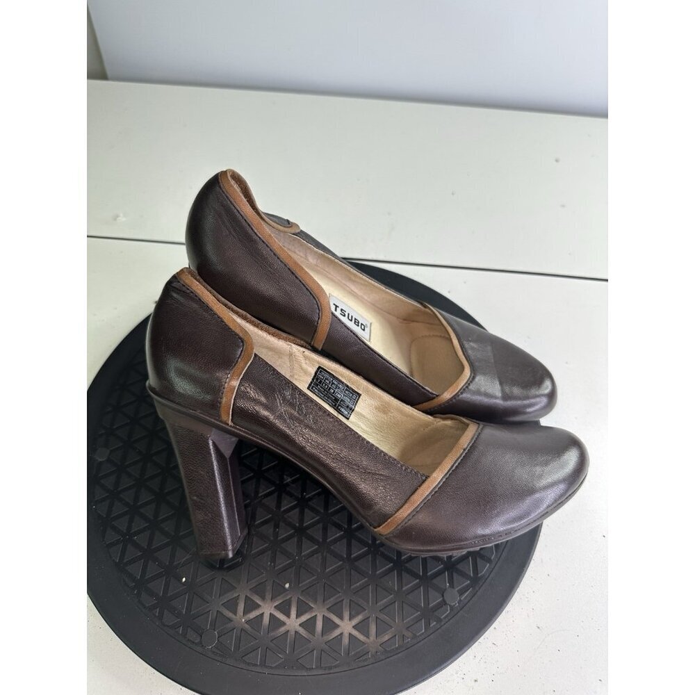 TSUBO Womens Heels Pumps Light Brown Sz. 7 US